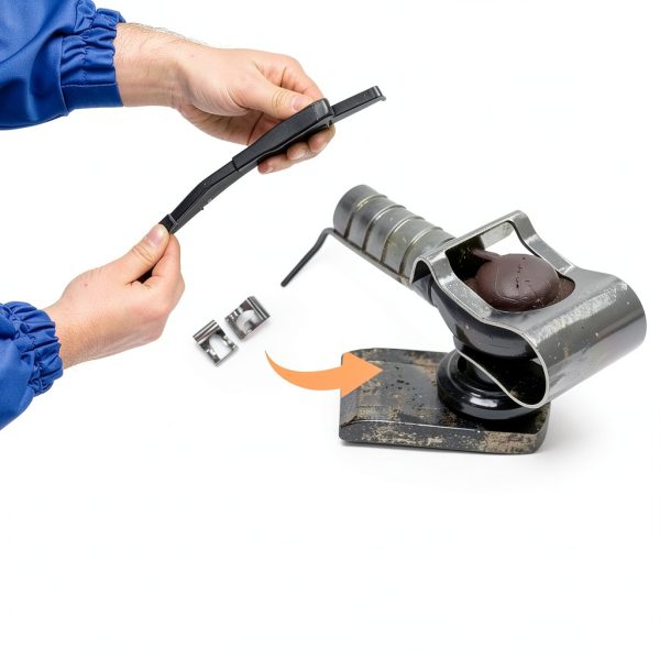 HQRNYP Windshield Wiper Linkage Clip Manganese Steel-4