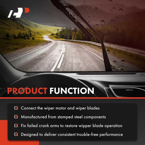 A-Premium Windshield Wiper Linkage Steel Pinch Tab-4