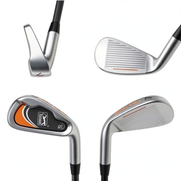 Golfgen Junior Golf Clubs Right Handed Orange-1