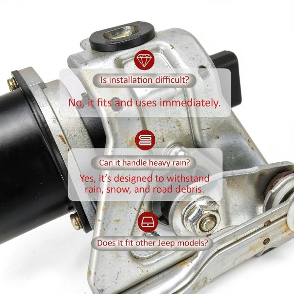 HocvrlX Front Windshield Wiper Motor for Jeep Wrangler-4