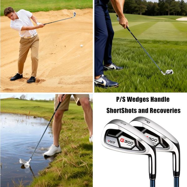 PGM Men's Golf Iron Set for Right Handed-8