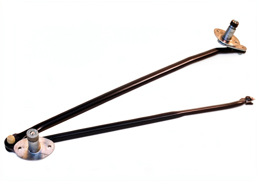 Installing Dorman Van Windshield Wiper Linkage Black 602-306 on a wooden desk