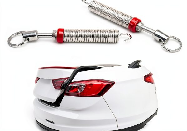 Acouto Car Trunk Lid Spring Adjustable Stainless Steel-5