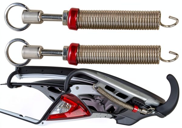 Acouto Car Trunk Lid Spring Adjustable Stainless Steel-4